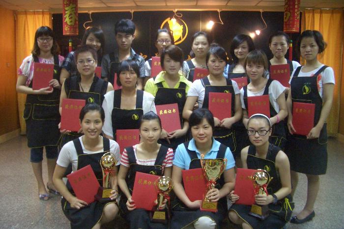 2010欧芭杯比赛获奖学员